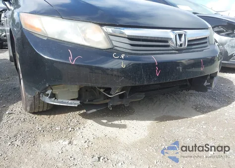 2012 Honda Civic Ex from USA, damaged, VIN 2HGFB2F89CH524892